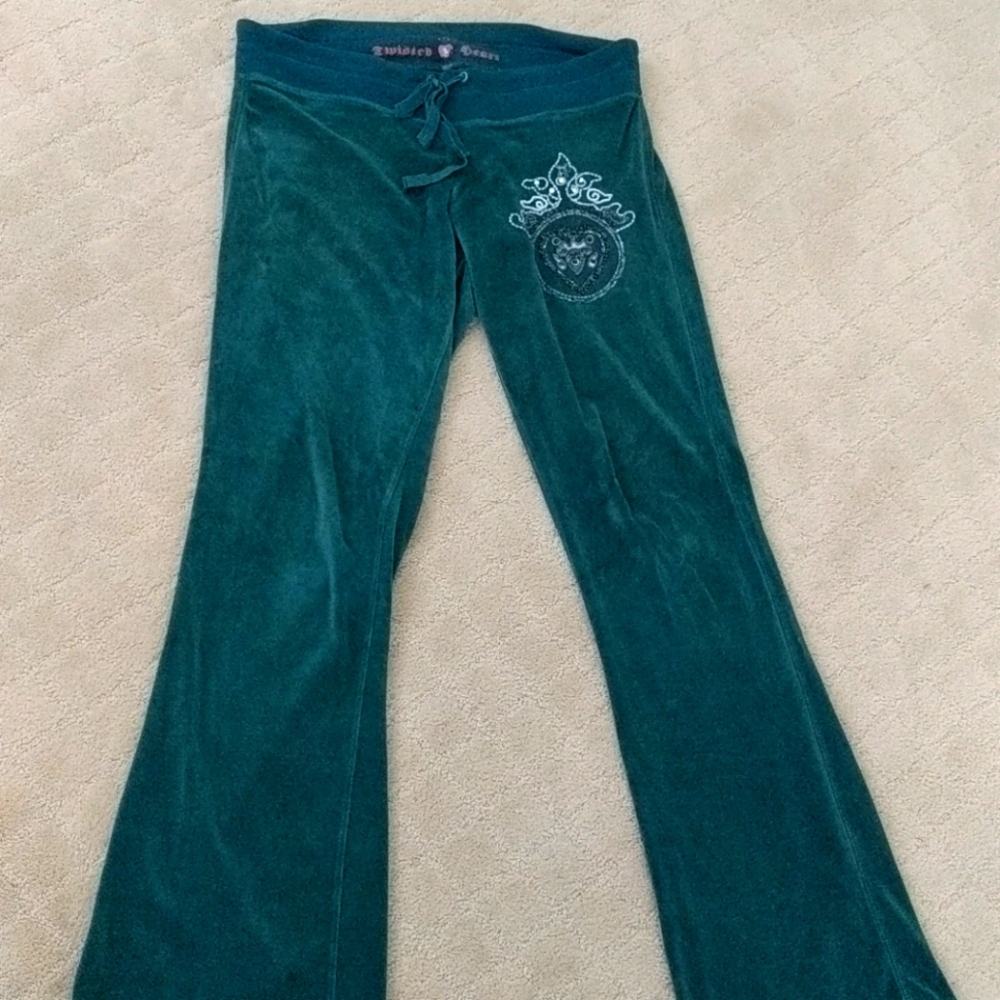 Twisted heart sweat pants